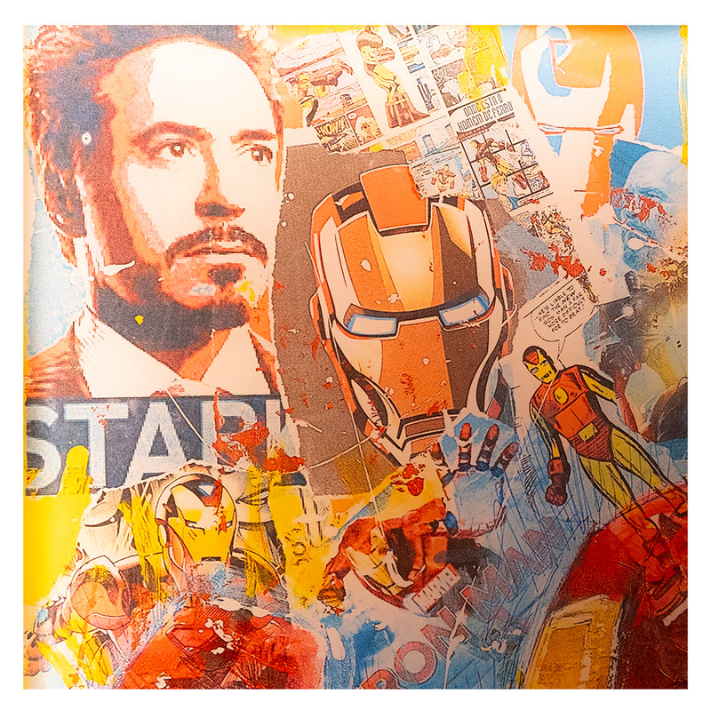 Vincenzo Mascoli - Iron Man - Stampa su Plexiglass Retroilluminato