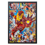 Vincenzo Mascoli - Iron Man - Stampa su Plexiglass Retroilluminato