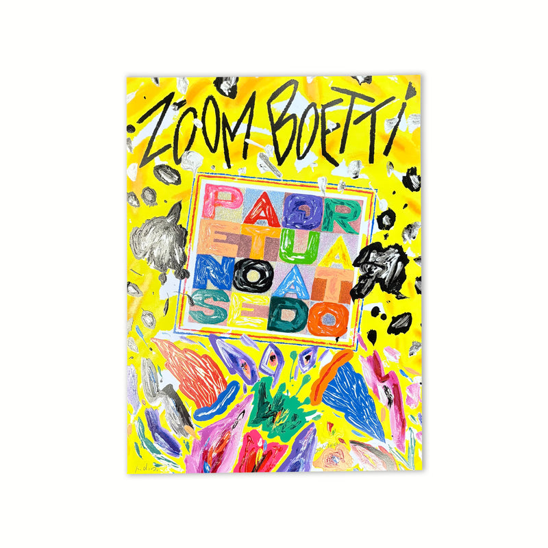 Bruno Donzelli - Zoom Boetti - Serigrafia