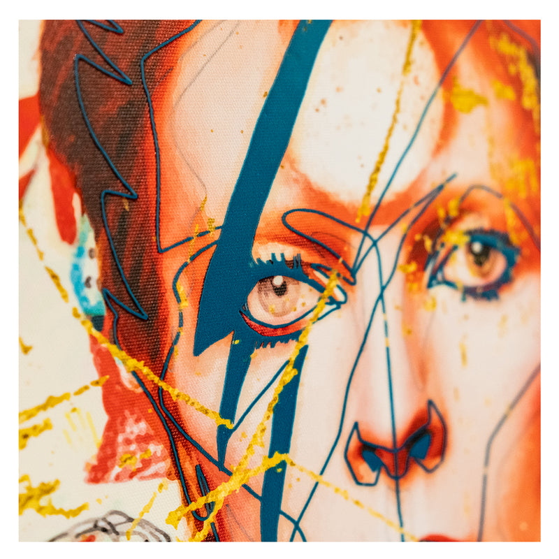 La Rouge - Bowie - Fine Art Print Retouchè